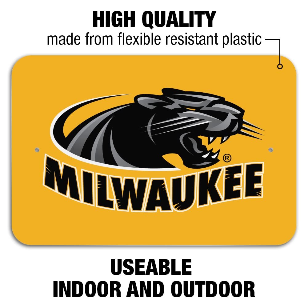 Official University of Wisconsin Milwaukee Logo Sign - Premium Home, Business & Office Decor - Perfect for Alumni Gifts, College Dorm Room & Office Display