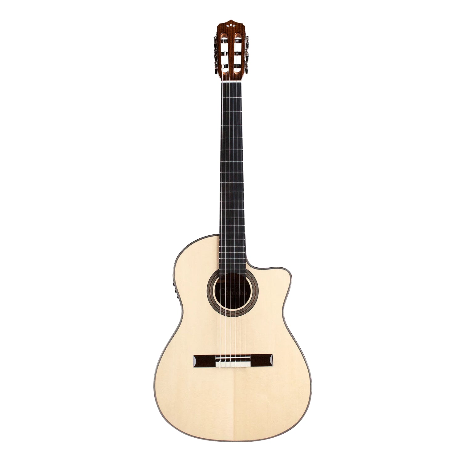 Córdoba Fusion 14 Maple Nylon String Acoustic Electric Guitar - Natural Finish | Professional Classical Guitar for Performances, Recording & Home Practice