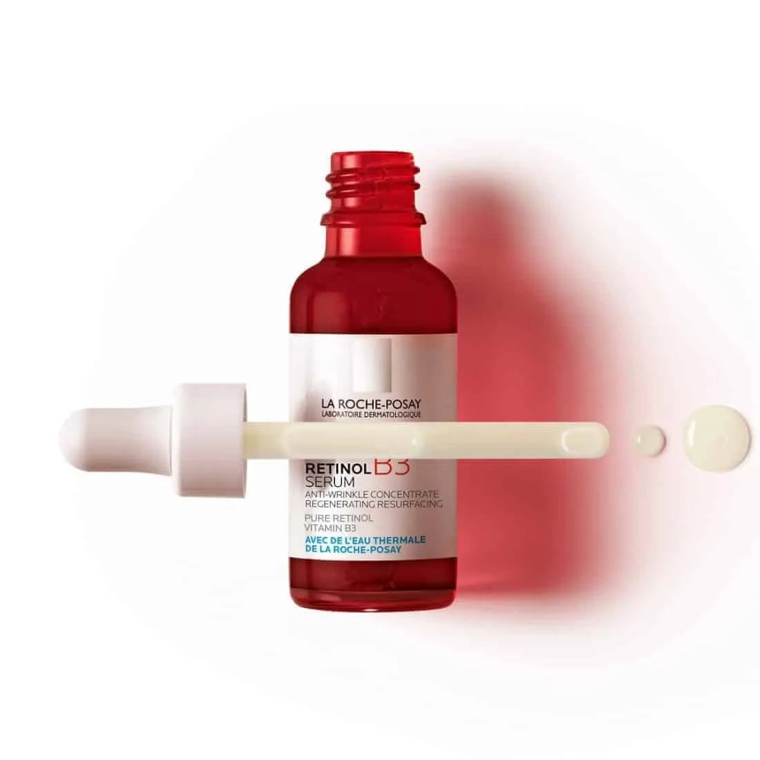 La Roche-Posay Retinol B3 Anti-Aging Serum 30ml - Reduce Wrinkles & Dark Spots for Youthful Skin - Perfect for Nighttime Skincare Routine