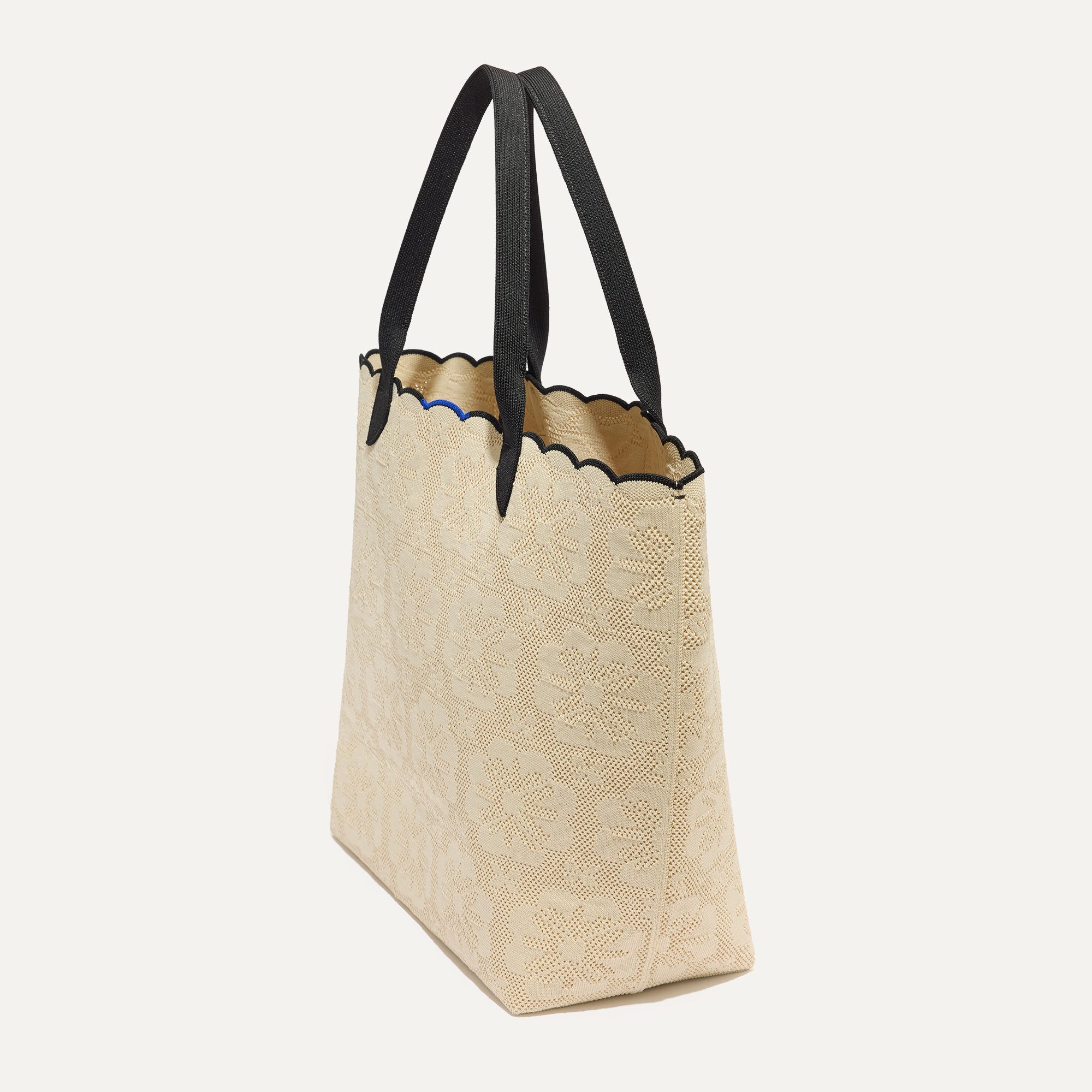 Lightweight Tote Bag for Women - Ivory Carnation Color, Durable & Stylish Carryall for Work, Travel, and Shopping