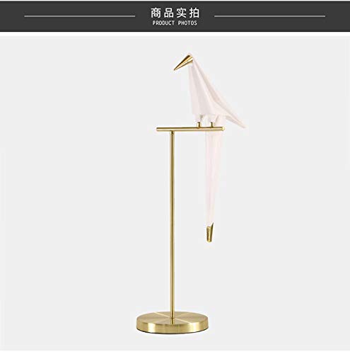 Modern Art LED Floor Lamp with Bird Design - Adjustable Standing & Table Light for Home, Office, Living Room, Bedroom & Dining Room - Perfect for Reading, Decor & Ambient Lighting