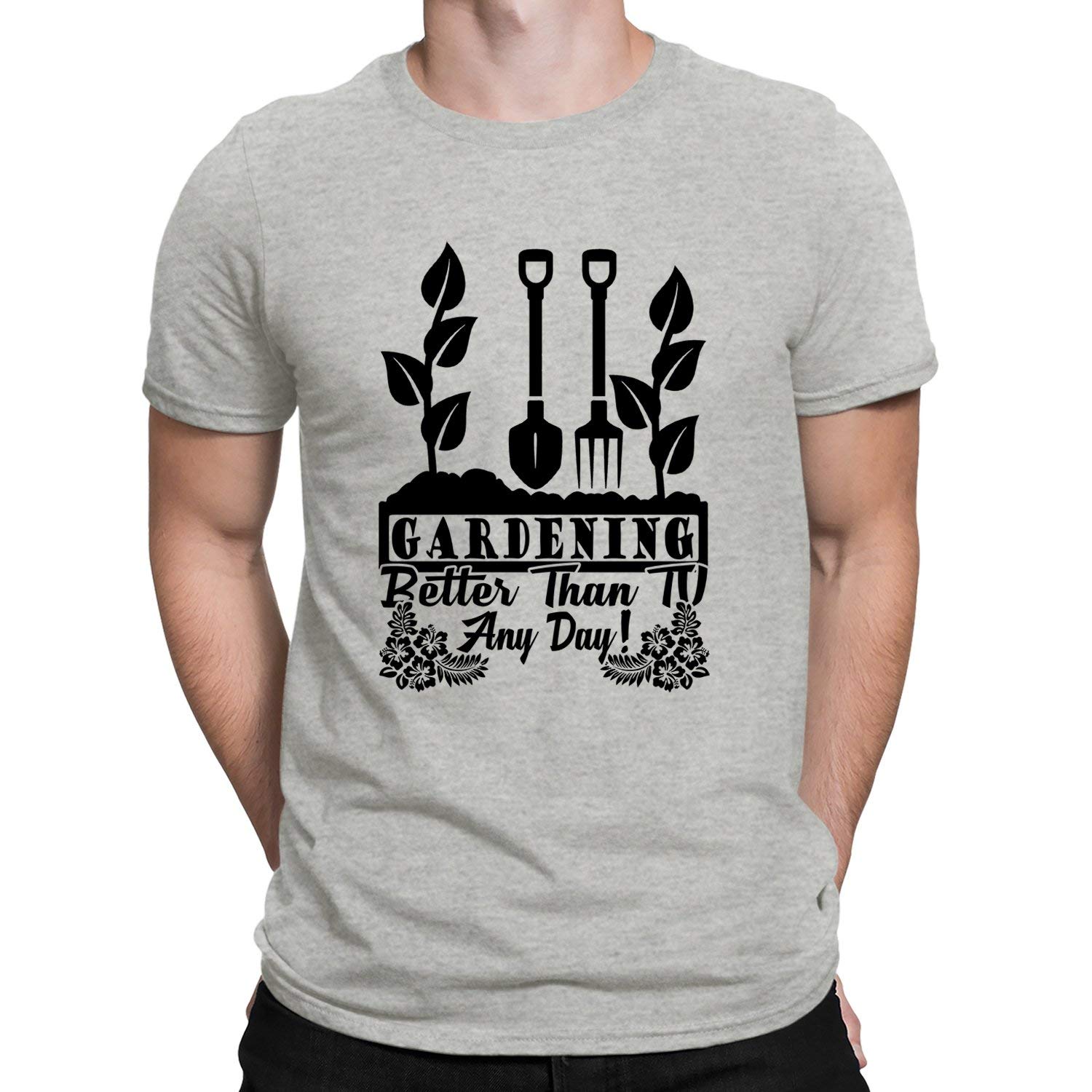 Funny Gardening Cotton T-Shirt for Men & Women - Comfortable Unisex Tee for Garden Lovers - Perfect for Outdoor Activities, Gardening Gifts & Casual Wear
