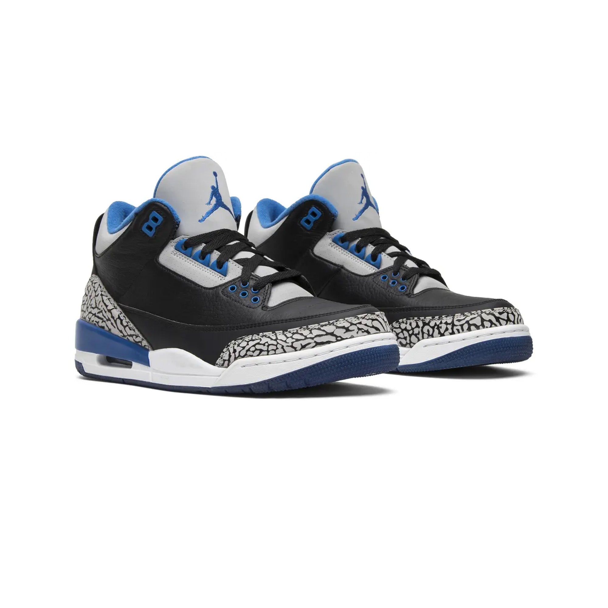 Air Jordan 3 Retro 'Sport Blue' Men's Basketball Shoes (2014 Release) - Classic Sneakers for Streetwear & Casual Outfits