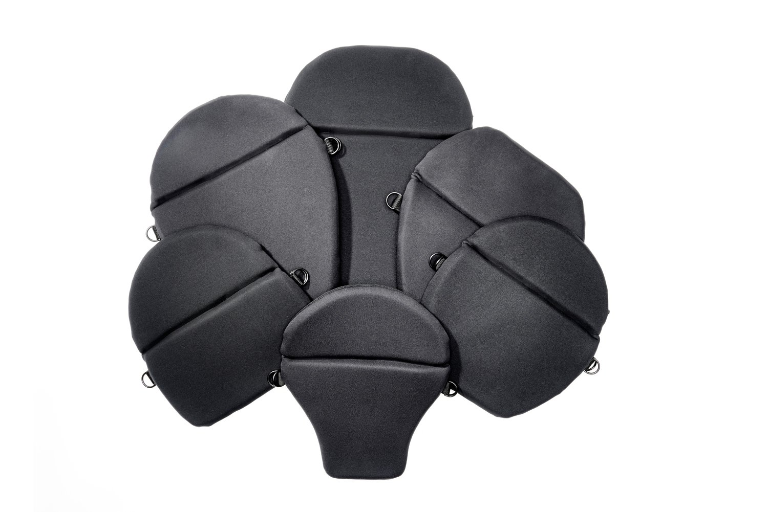 TOPPER EXCEL ULTRA-FLEX Motorcycle Gel Seat Cushion - Extra Large Comfort Pad (18x14x6) - Shock Absorbing & Pressure Relief for Long Rides - Perfect for Harley, Honda, Yamaha & Cruiser Bikes