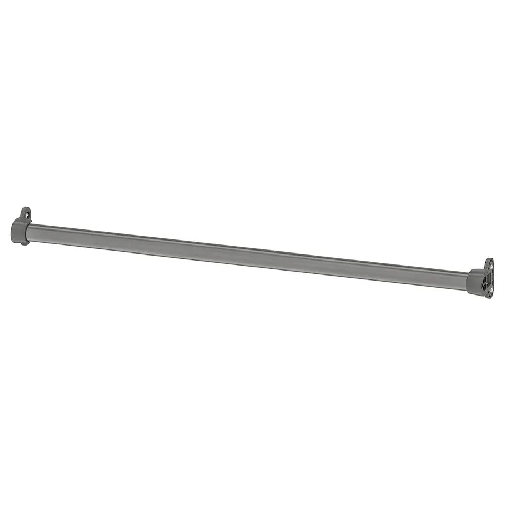 IKEA KOMPLEMENT Pax Wardrobe Clothes Rail - 29.5 Inch Dark Gray Hanging Rod for Closet Organization & Bedroom Storage