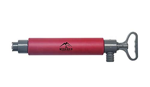 Wisemen Trading Kayak Hand Bilge Pump - Portable Water Bailer for Kayaks & Canoes - Emergency Water Removal for Boating, Fishing, and Outdoor Adventures