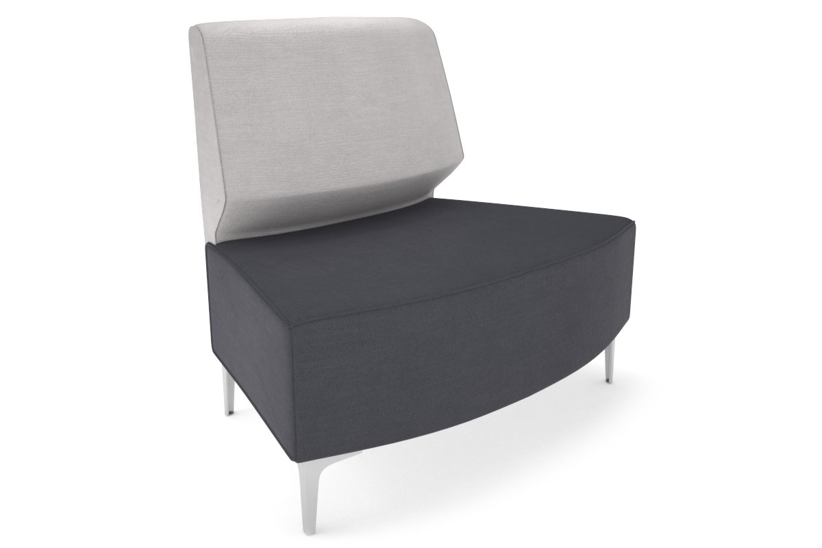 Mondo Round Small Back Lounge Chair - Modern Accent Seating for Living Room, Bedroom, or Office - Perfect for Relaxing and Reading