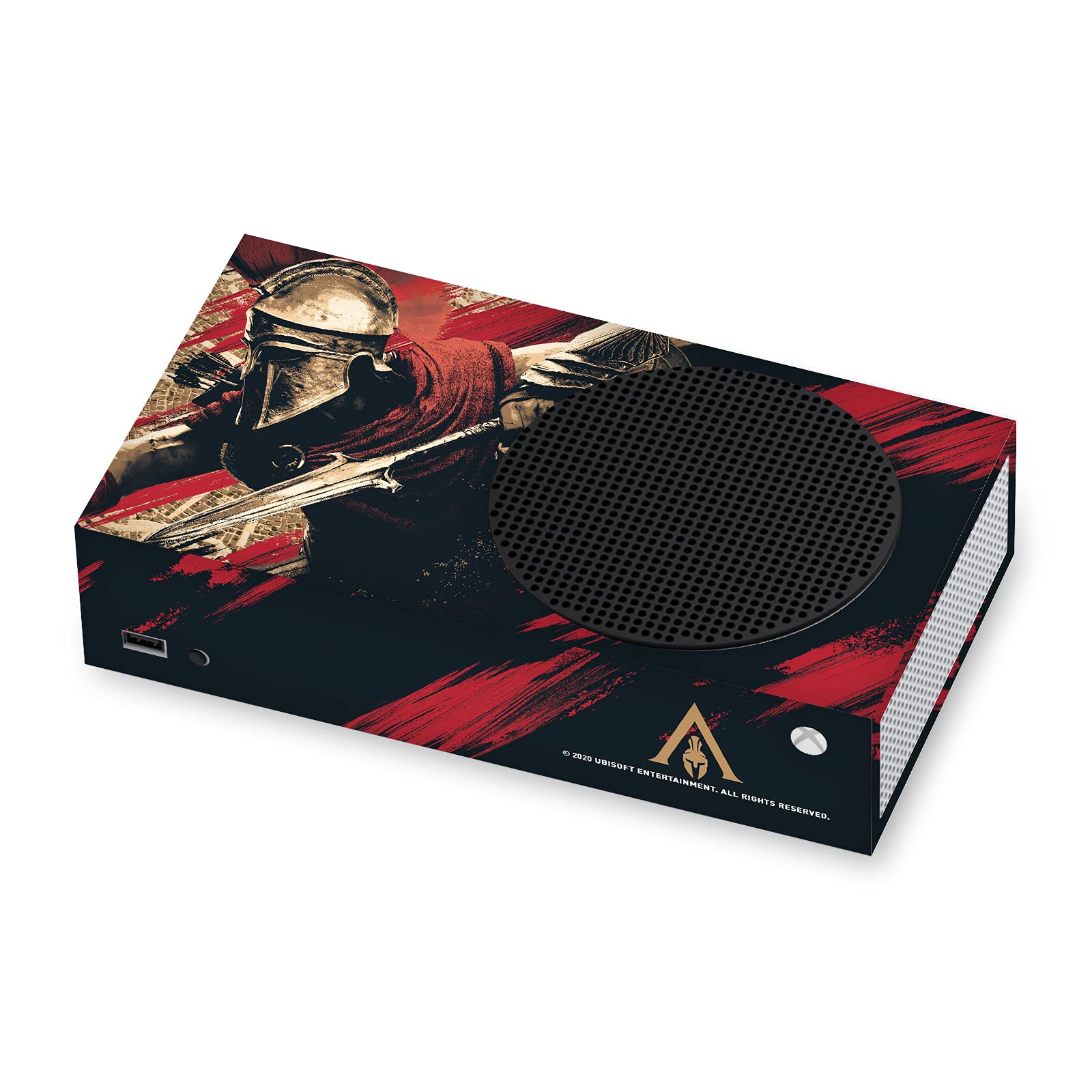Official Assassin's Creed Alexios Odyssey Masterpiece Vinyl Skin Sticker for Xbox Series S Console - Gaming Protection Decal with Licensed Design - Perfect for Gamers and Collectors