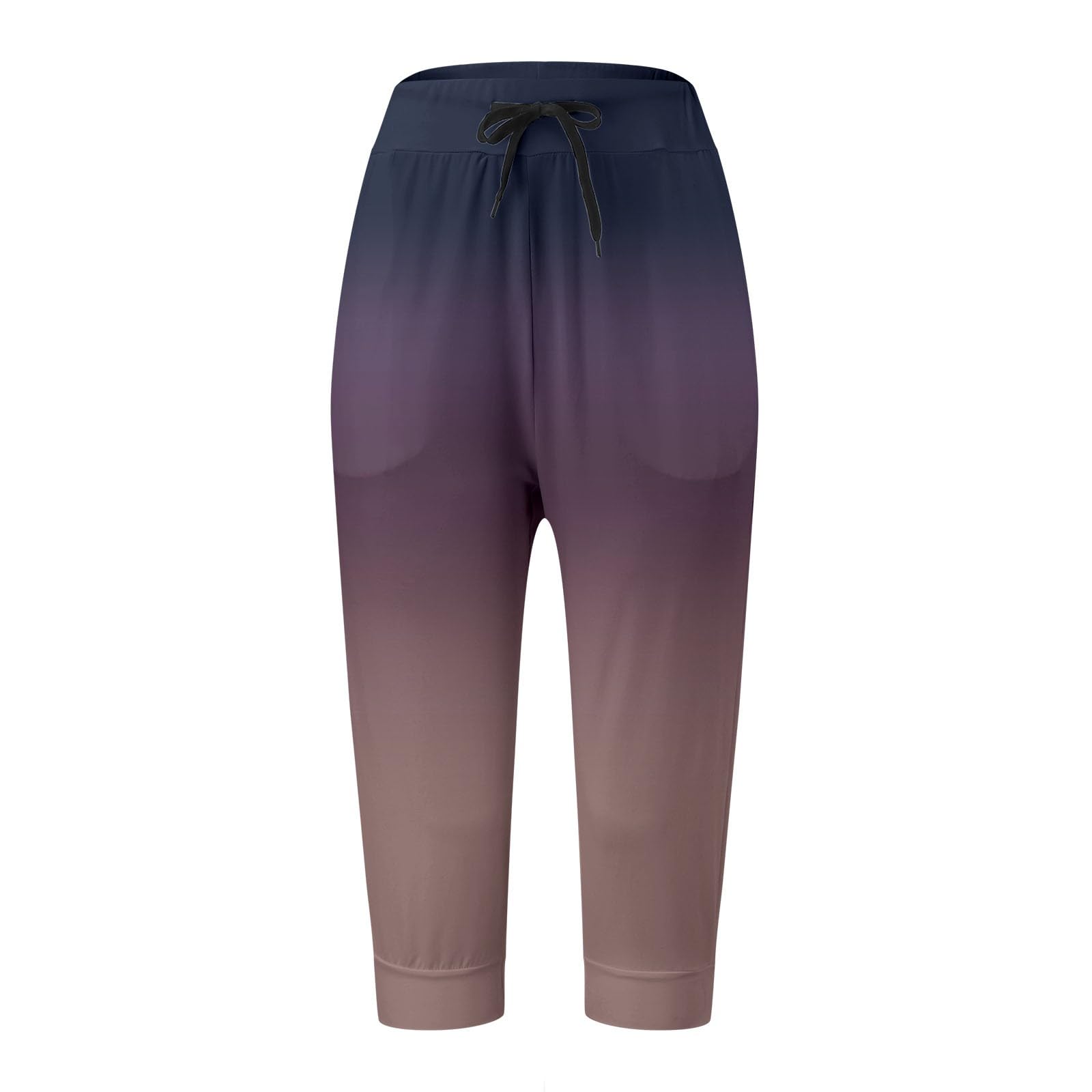 Women's High Waisted Capri Sweatpants - Summer Casual Joggers with Pockets | Athletic Lounge Pants for Yoga, Running & Home Comfort
