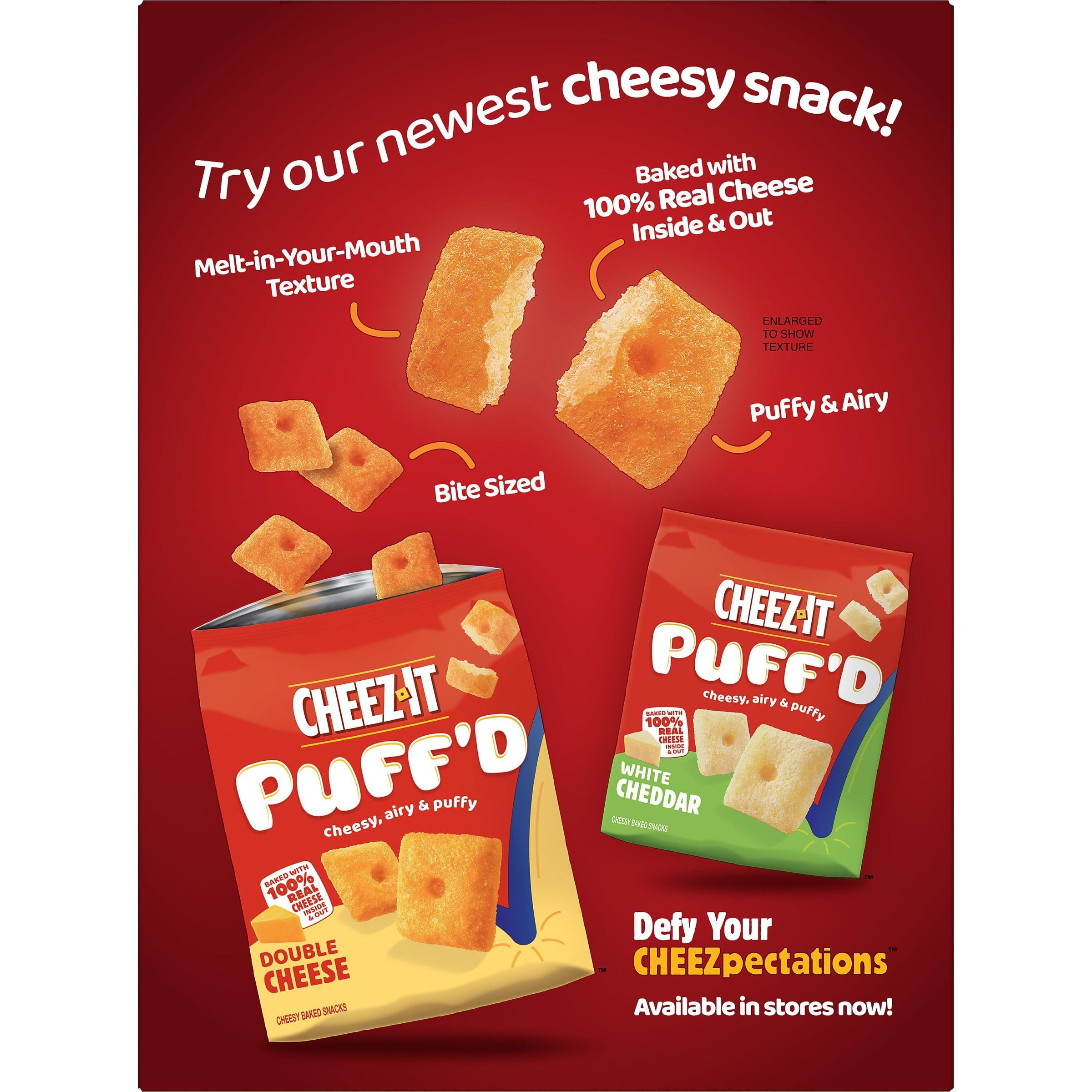 Cheez-It Extra Big Baked Cheese Crackers - 11.7oz Box (Pack of 1) | Crunchy Snack for Lunch, School, Office & Road Trips | Perfect Party & Movie Night Treat