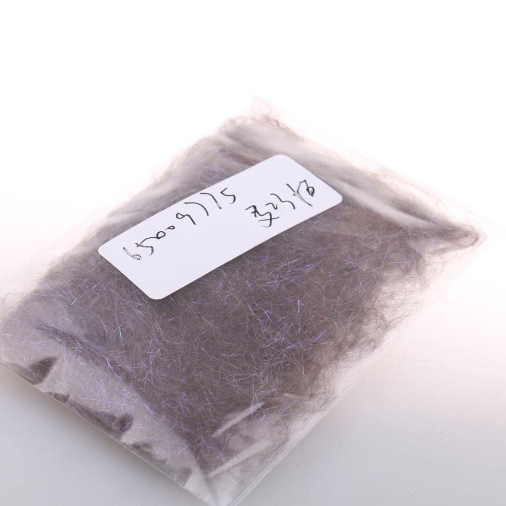 UJEAVETTE® Dubbin Ice Dub Fly Tying Dubbing - 10 Colors for Fly Fishing, Trout & Bass Lures - Perfect for DIY Fly Tying & Streamer Patterns