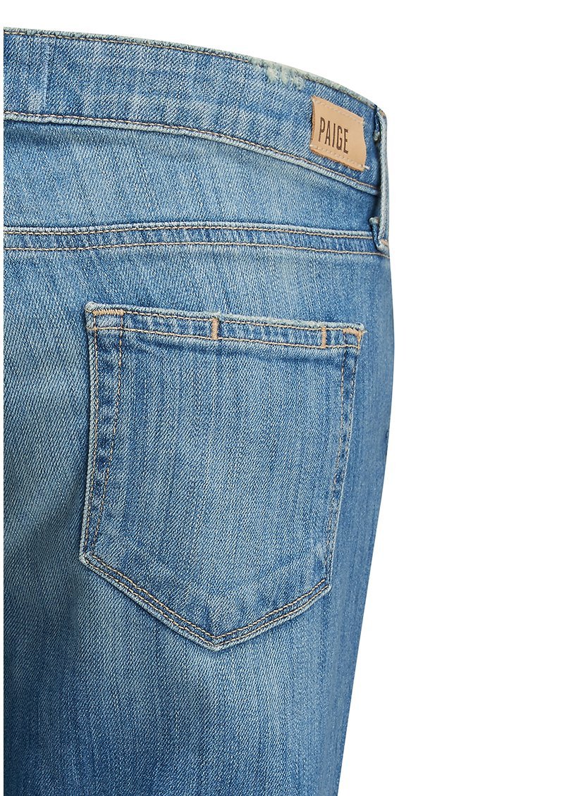 PAIGE Women's Jimmy Crop Jeans - High Waist Skinny Denim Pants for Women | Perfect for Casual Outfits, Date Night & Office Wear