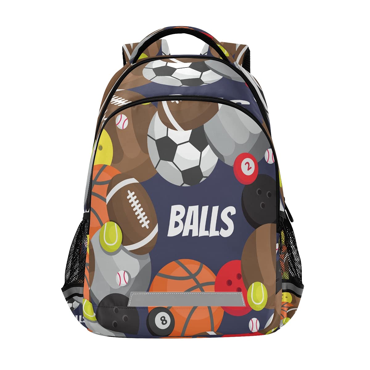 Best Sports Backpack for Soccer, Football, Volleyball & Basketball - Durable School & Travel Bookbag for Girls, Boys & Teens - Perfect for School, Gym, Sports Practice & Outdoor Adventures