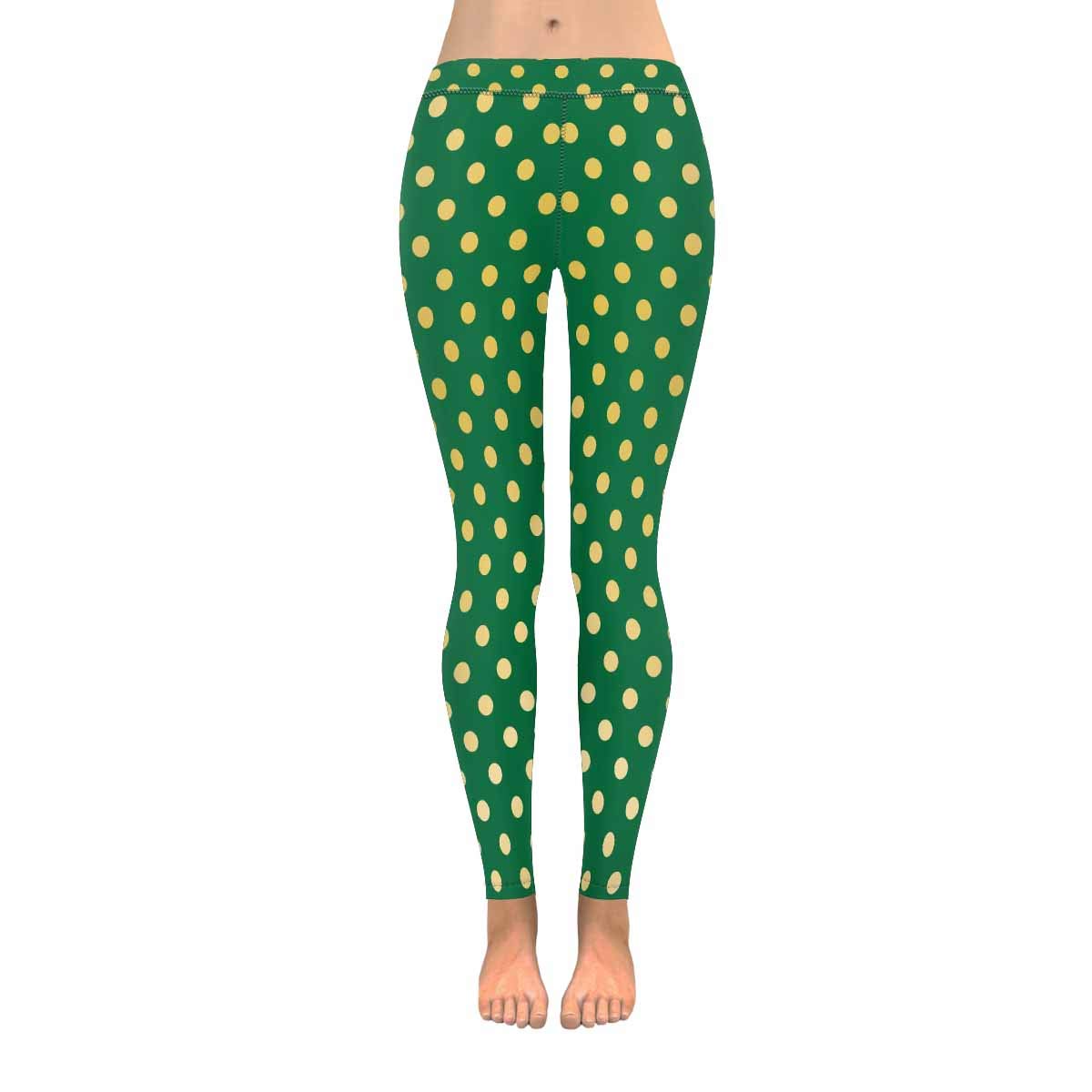 InterestPrint Women's Stretchy Yoga Pants with Cartoon Avocado Print - Full Length Active Leggings for Yoga, Gym & Lounge Wear