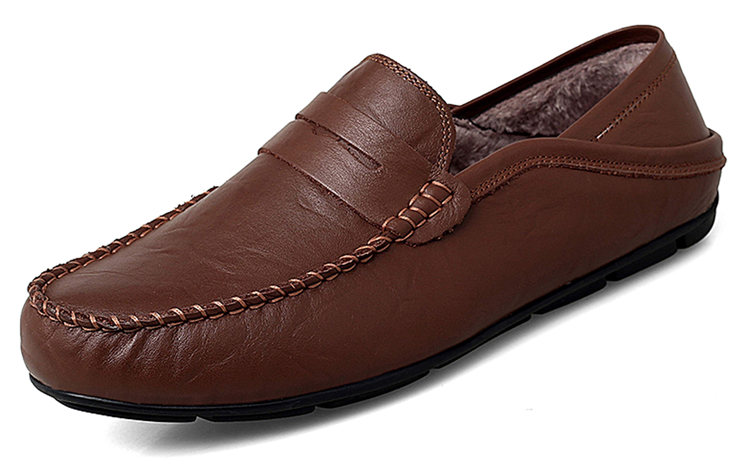 Go Tour Men's Casual Slip-On Loafers - Comfortable Driving Shoes for Business & Travel | Perfect for Office, Commuting & Weekend Outings
