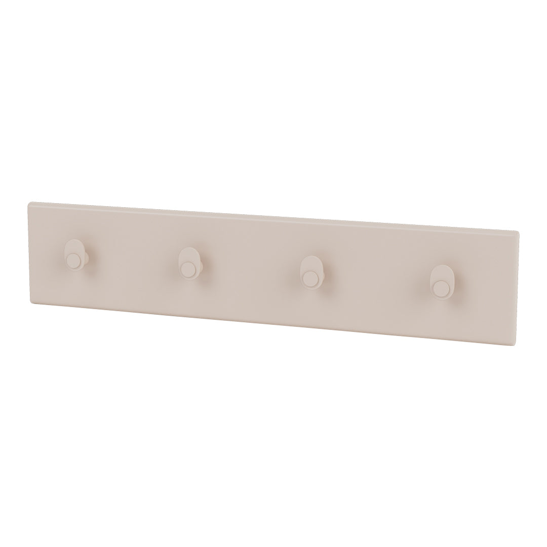 K812 Wall Mounted Coat Rack with 4 Hooks - Durable Entryway Organizer for Hats, Jackets & Bags | Perfect for Hallway, Bedroom or Closet Organization