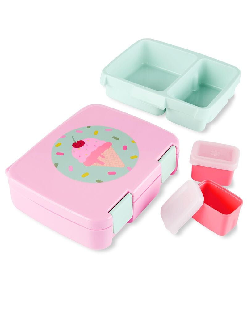 Skip Hop Spark Style Bento Lunch Box for Kids - Insulated Stainless Steel Food Container with Leak-Proof Compartments - Perfect for School, Work, Picnics & Travel