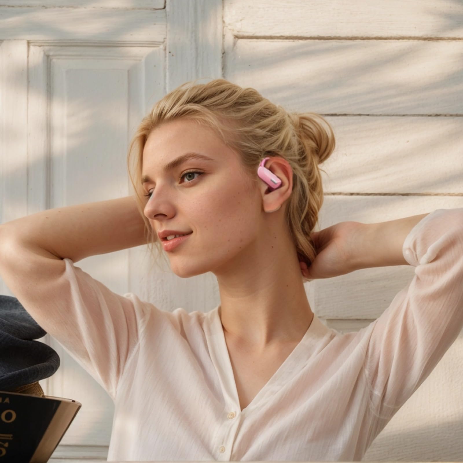 Premium Over-Ear Wireless Bluetooth Headphones with Noise Cancellation - WNOMDY/0cciam for Travel, Workout & Home Entertainment