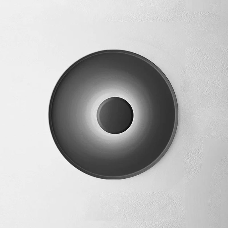 Modern LED Wall Sconce Light - Dimmable Bedroom Lighting Fixture for Living Room, Hallway & Bedside - Energy Saving Home Decor (Brushed Nickel)
