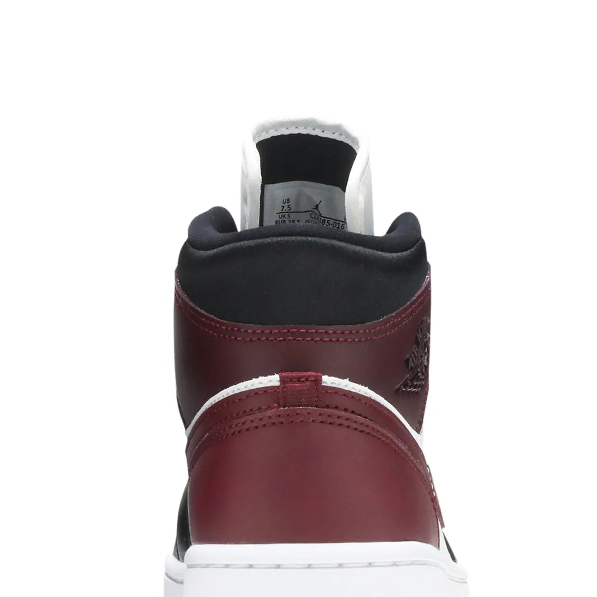 Air Jordan 1 Mid W SE 'Black Dark Beetroot' Basketball Shoes - Women's Retro Sneakers for Casual Wear & Street Fashion
