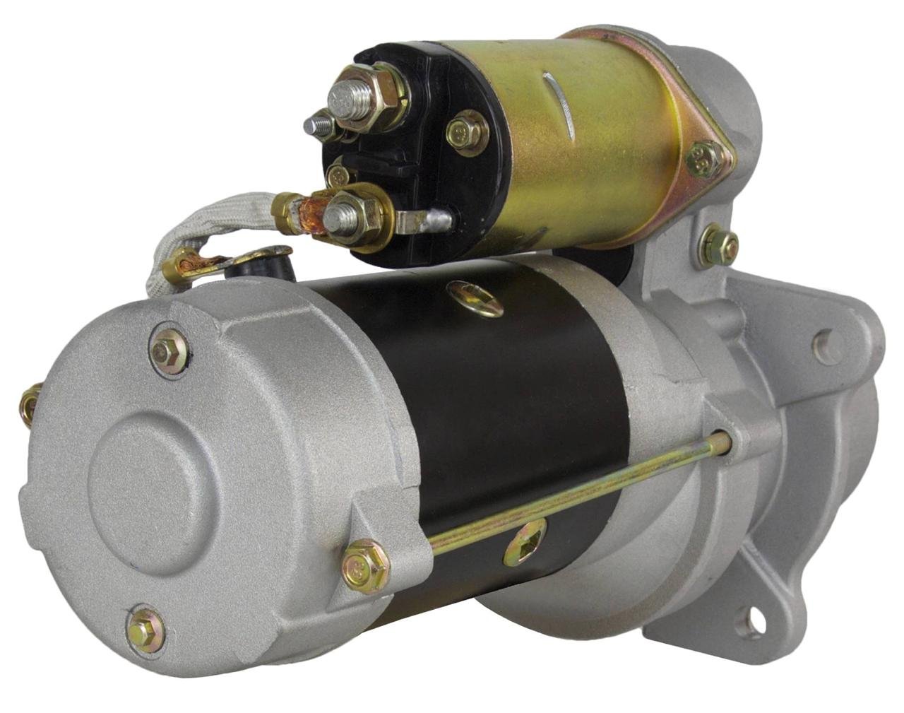 RAREELECTRICAL Starter Replacement for Bobcat Skid Steer Loader Models 641, 741, 843B, 843HC, 853 | Compatible with Part Numbers 12200, 6630180, 6630181, 6651210, 6651664 | Ideal for Construction, Landscaping & Farm Equipment Maintenance
