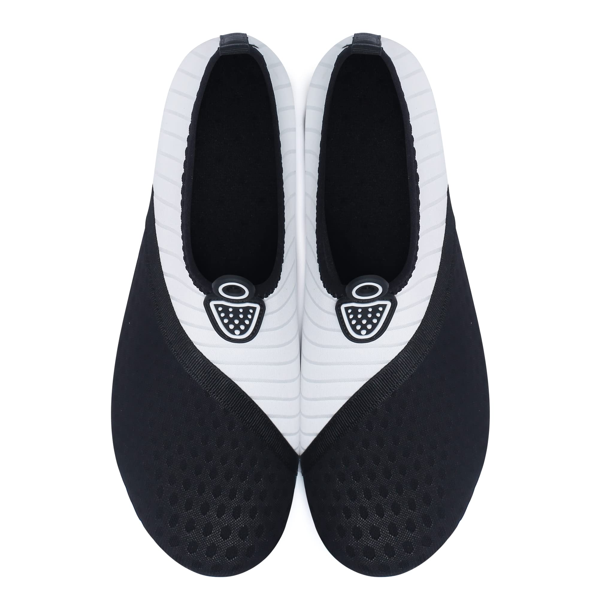 QACOHU Women's & Men's Quick-Dry Barefoot Water Shoes for Swimming, Surfing, Diving, Beach Walking & Yoga - Lightweight Aqua Skin Shoes for Pool, Ocean & Water Sports Activities