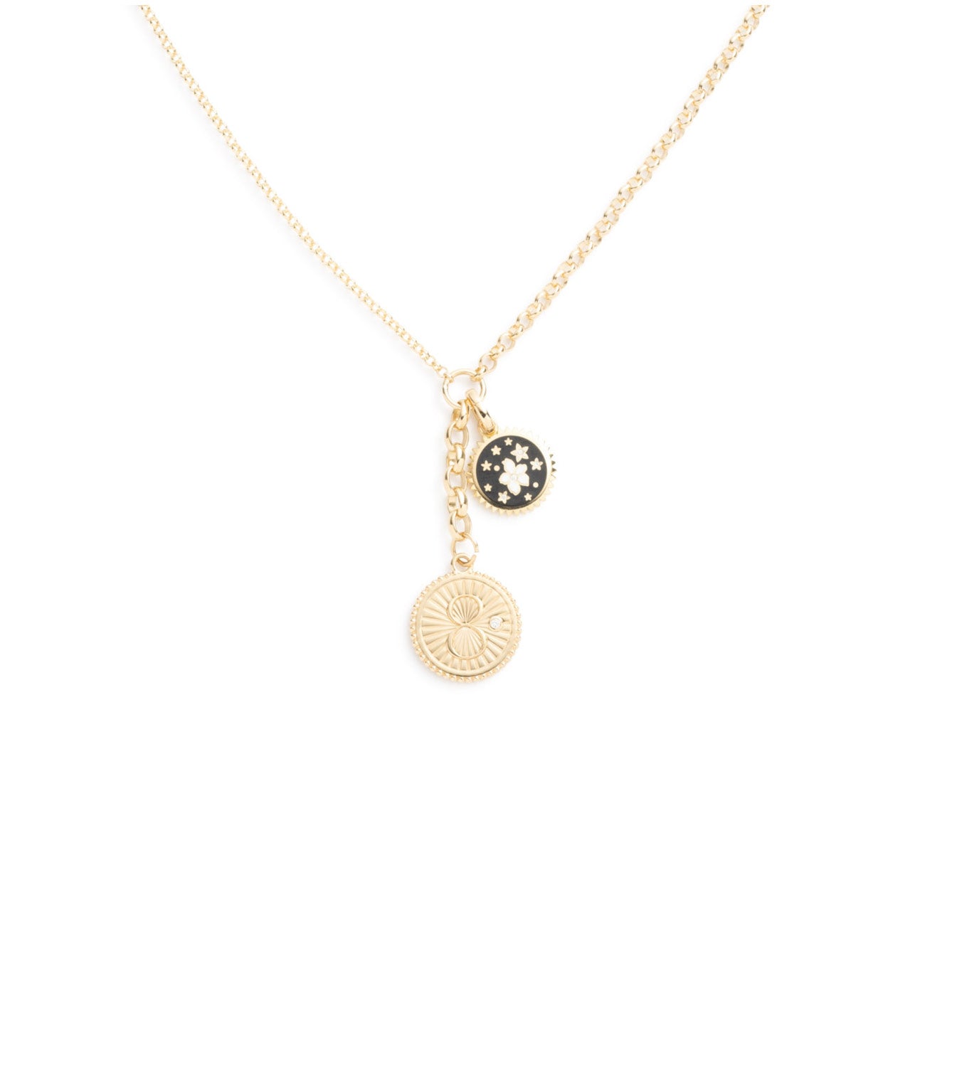 Karma & Blossoms Medium Mixed Belcher Extension Necklace - Stylish Layered Jewelry for Women, Perfect for Everyday Wear & Special Occasions