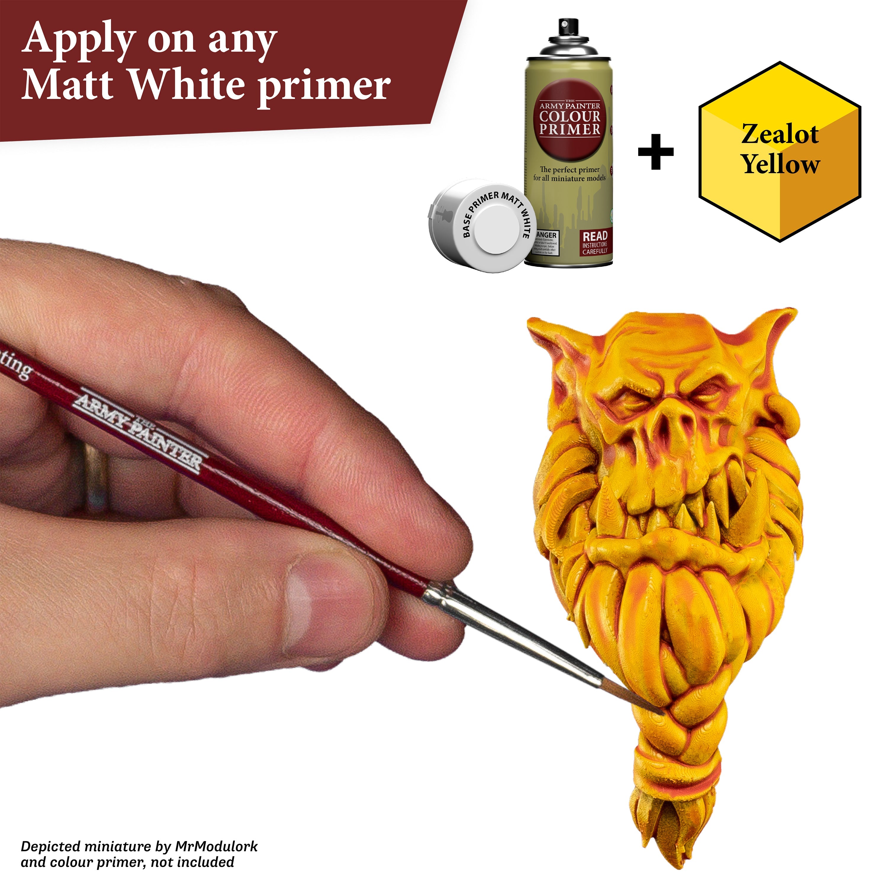 Speedpaint: Zealot Yellow - Premium Acrylic Model Paint for Miniatures & Wargaming - Perfect for Warhammer, D&D, and Tabletop Gaming