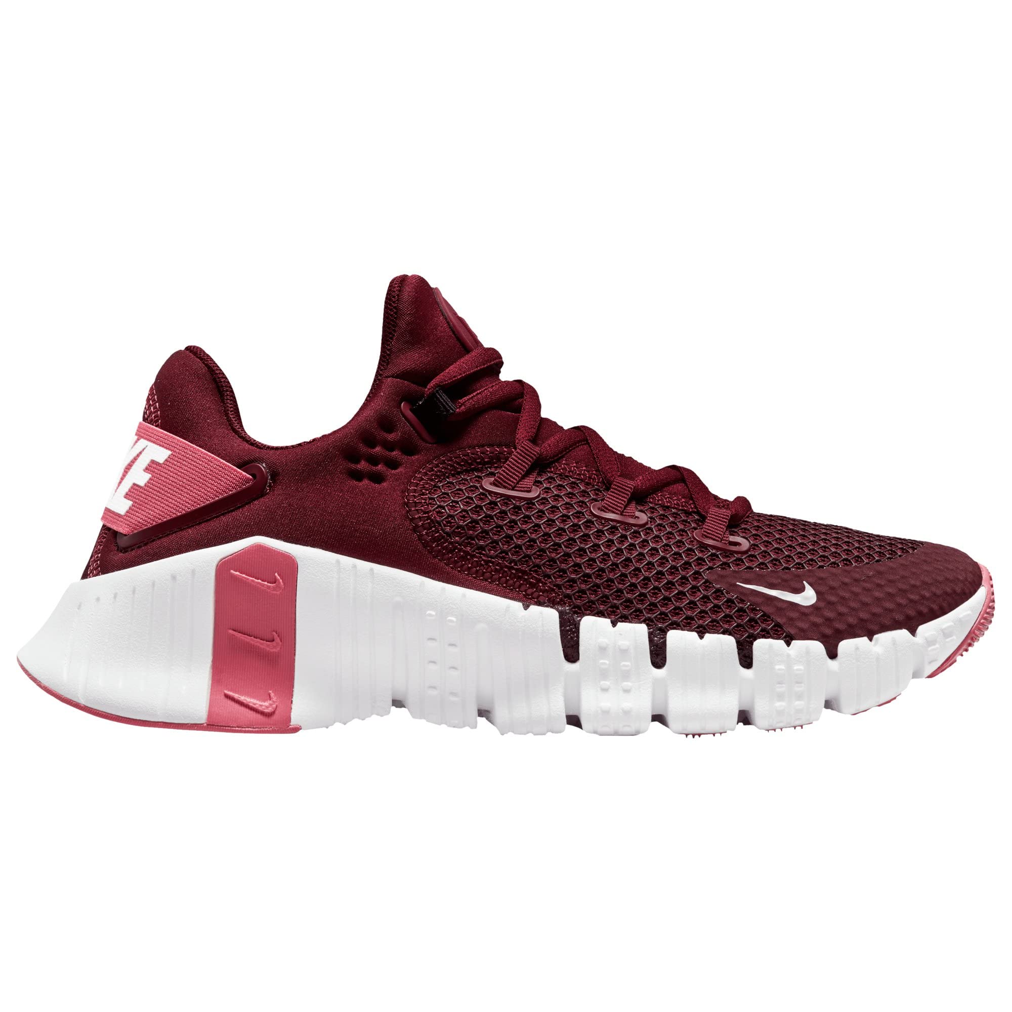 Nike Free Metcon 4 Women's Training Shoes - Beetroot Pink (CZ0596-669) Size 7.5 | CrossFit, Gym & Workout Shoes for Women