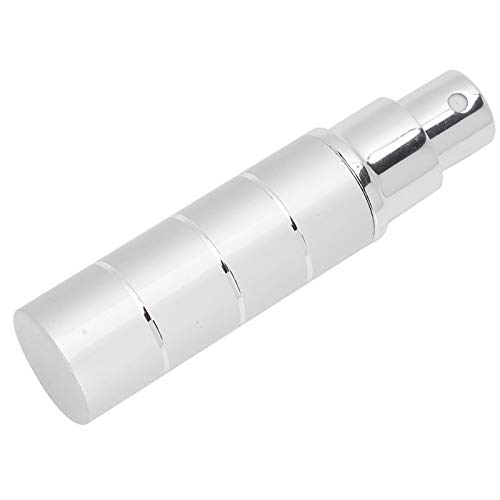5pcs Silver Perfume Bottles - Leak-Proof Travel Perfume Containers, Lightweight Refillable Atomizers for Home & Travel Use | Perfect for Gym, Office, and Vacation