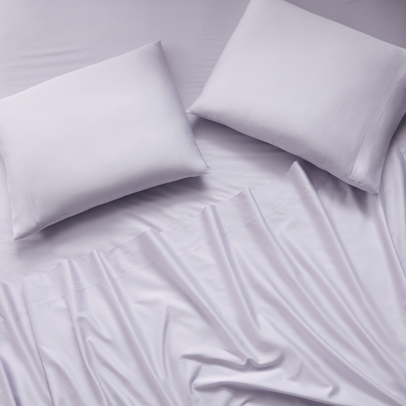 Luxury Soirée Sateen Sheet Set - 100% Cotton Soft Bed Sheets with Deep Pockets - Perfect for Master Bedroom, Guest Room & Hotel Use