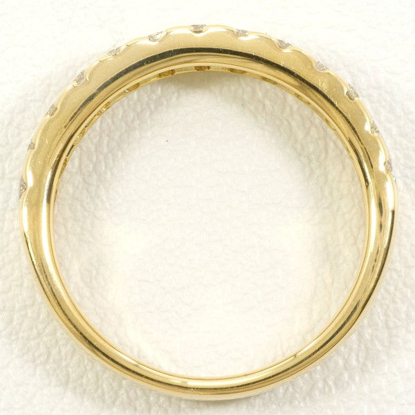 18K Yellow Gold Diamond Ring for Women - Elegant Solitaire Engagement & Wedding Band - Perfect for Proposals, Anniversaries, and Special Occasions
