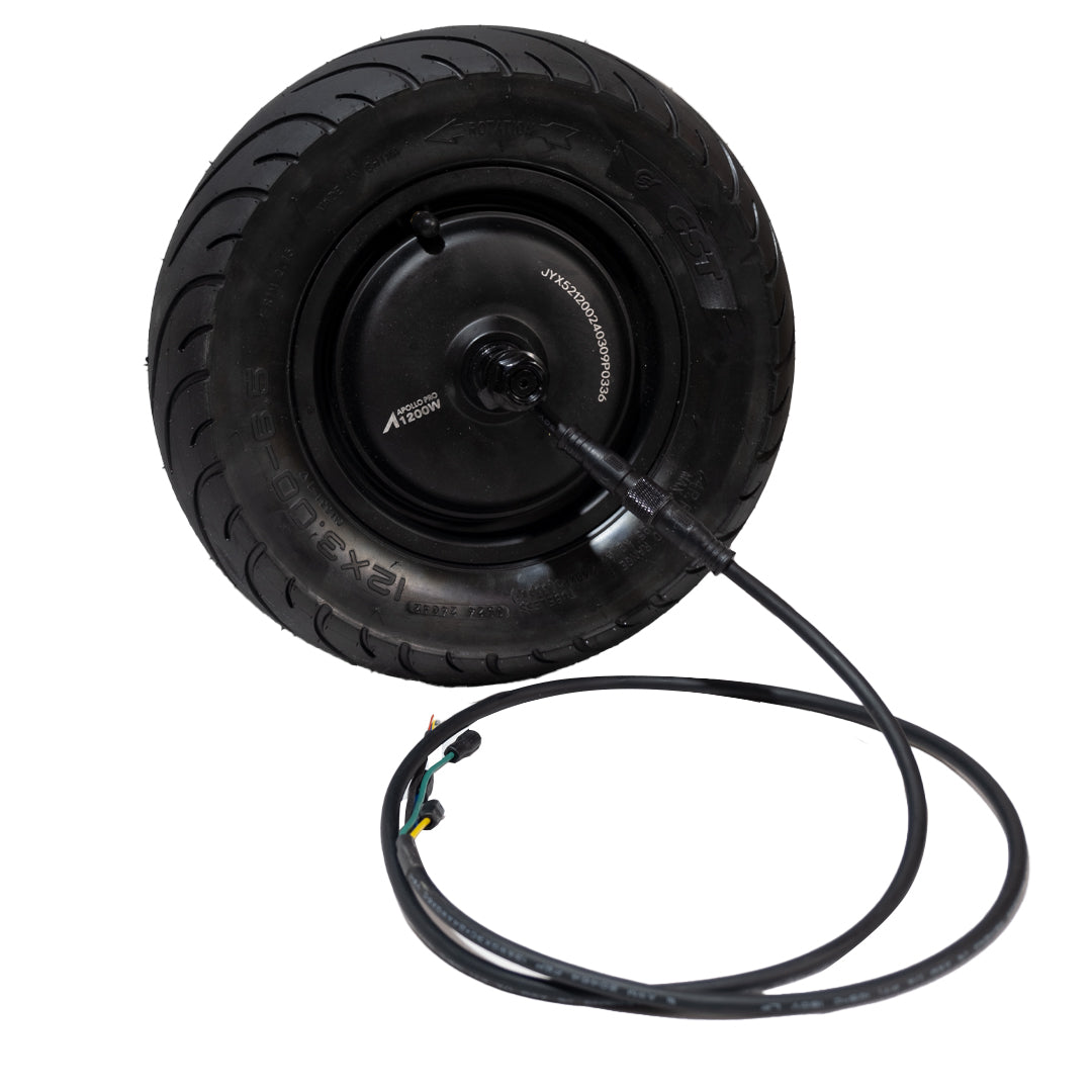 APOLLO PRO 2023 Electric Scooter Front Motor Assembly - Replacement Part for Commuting & Urban Travel