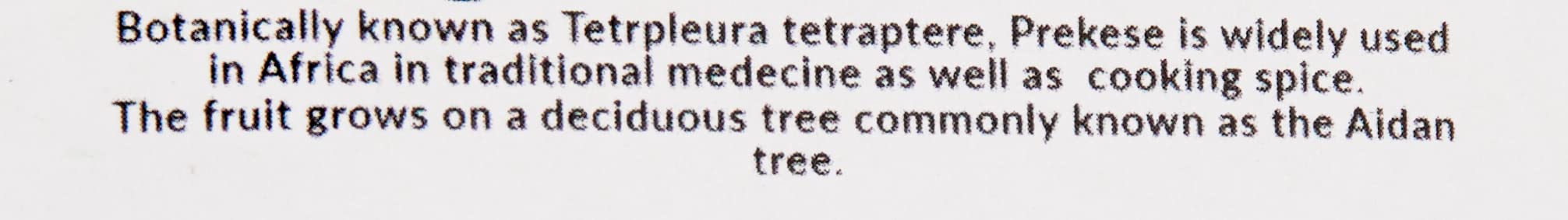 KOPABANA Prekese | Tetrapleura Tetraptera | Aidan Fruit | Oshosho | Osakirisa - 2 Pieces of African Spice for Cooking, Tea & Traditional Medicine