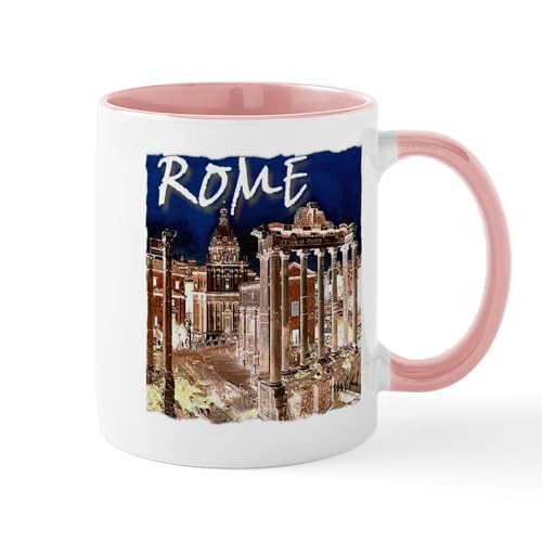 White/Pink Inside - Ancient Rome Mug