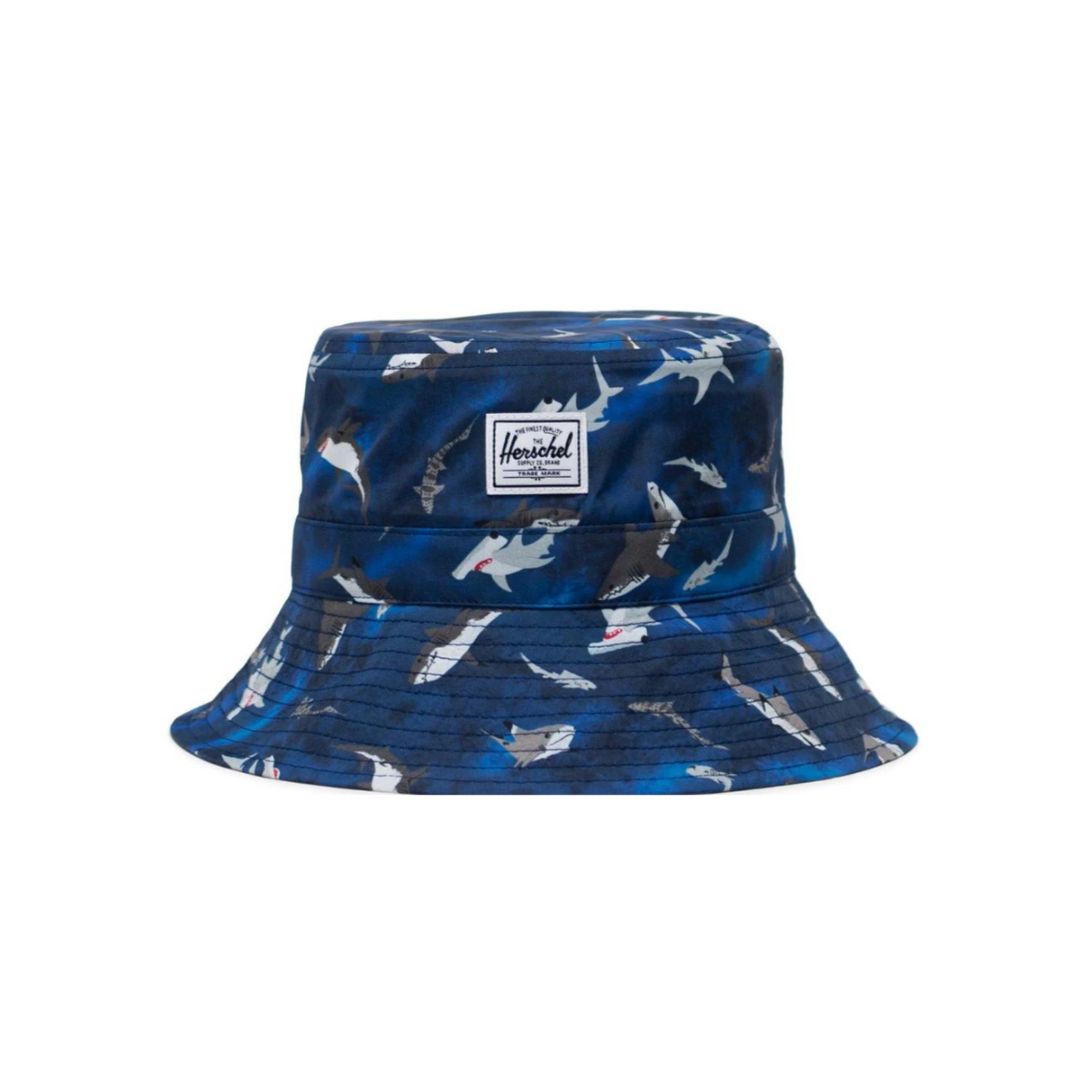 Shark Tie Dye Beach Bucket Hat - UV Protection Sun Hat for Men & Women - Perfect for Summer, Beach, Fishing, and Outdoor Activities