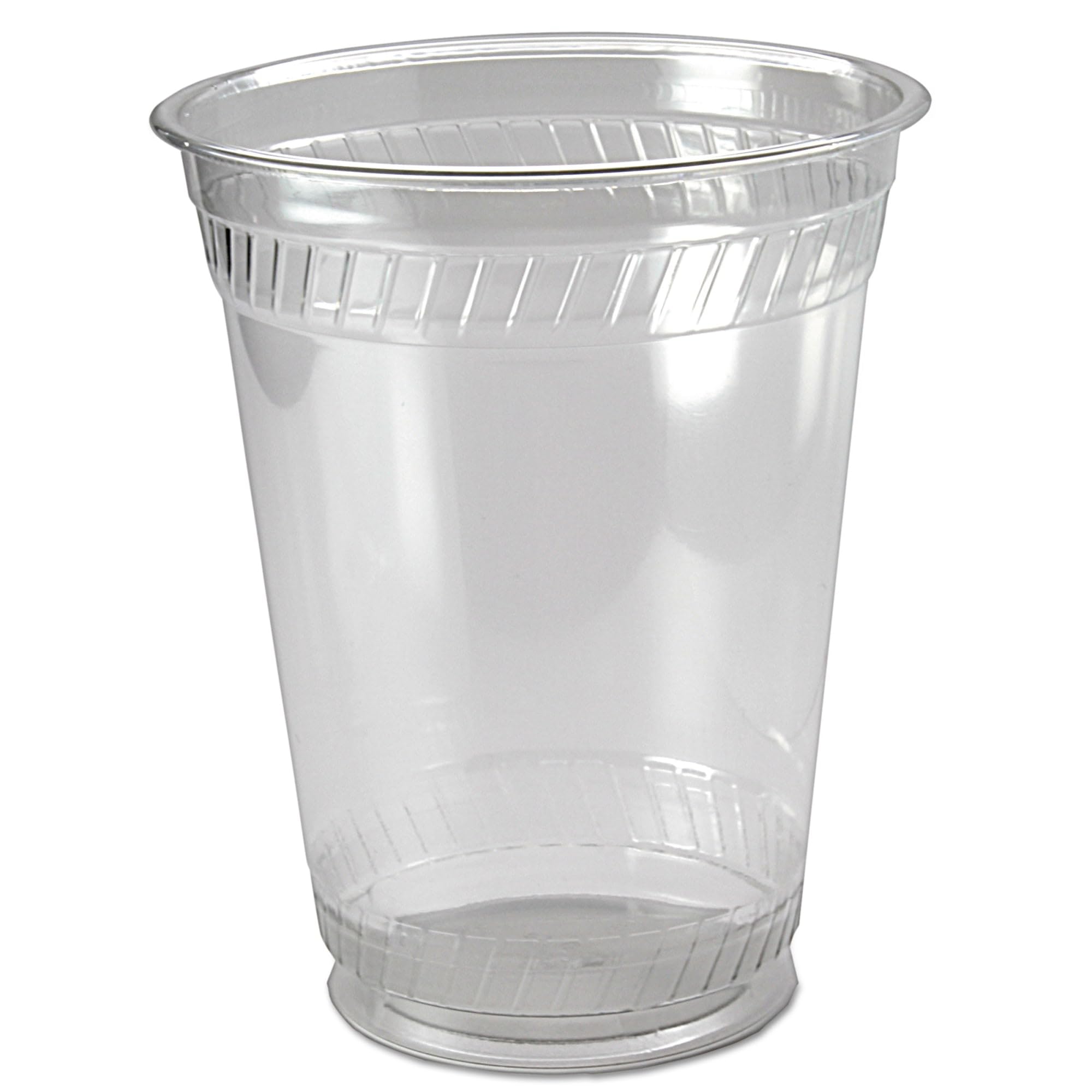 Fabri-Kal Kal-Clear PET Cold Drink Cups - 16 oz to 18 oz Clear Plastic Cups - 50 Cups per Sleeve, 20 Sleeves per Carton - Perfect for Parties, Restaurants, and Takeout Beverages