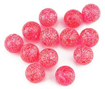 Spirit River UV2 Fusion Blood Drop Egg Bead - Glass Beads for Jewelry Making, DIY Crafts, and Fishing Lures - Perfect for Necklaces, Bracelets, and Fly Tying