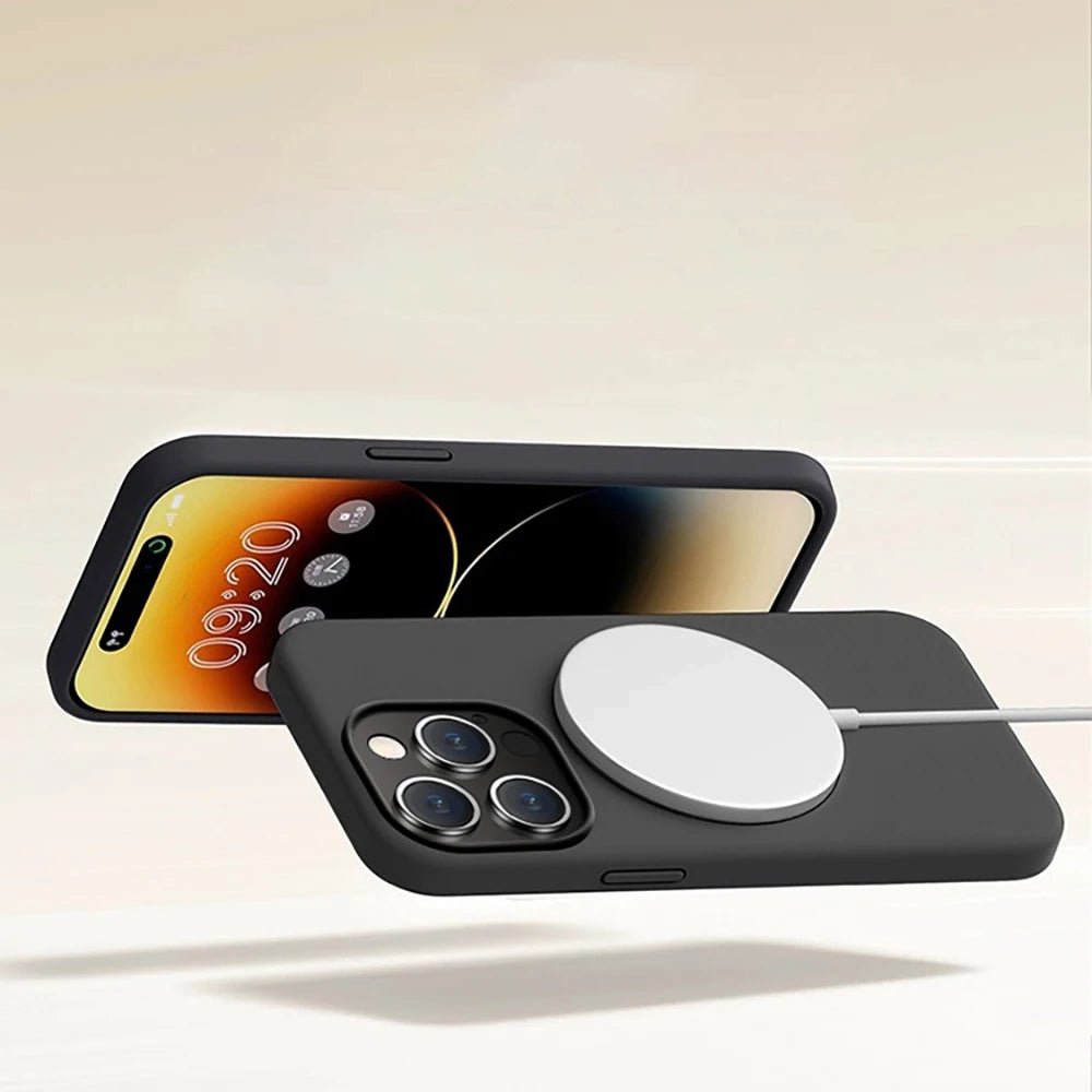 FlexShield MagSafe iPhone Case - Shockproof & Magnetic Protective Cover for iPhone 12/13/14/15 Pro Max - Perfect for Workouts, Travel & Everyday Use