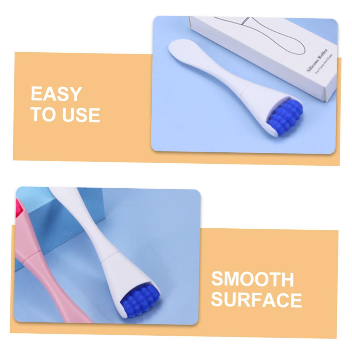 **Dark Circle Reducing Eye Cream Stick with Cooling Roller Applicator - Under Eye Treatment for Puffiness & Wrinkles - Perfect for Morning Routine & Travel Skincare**