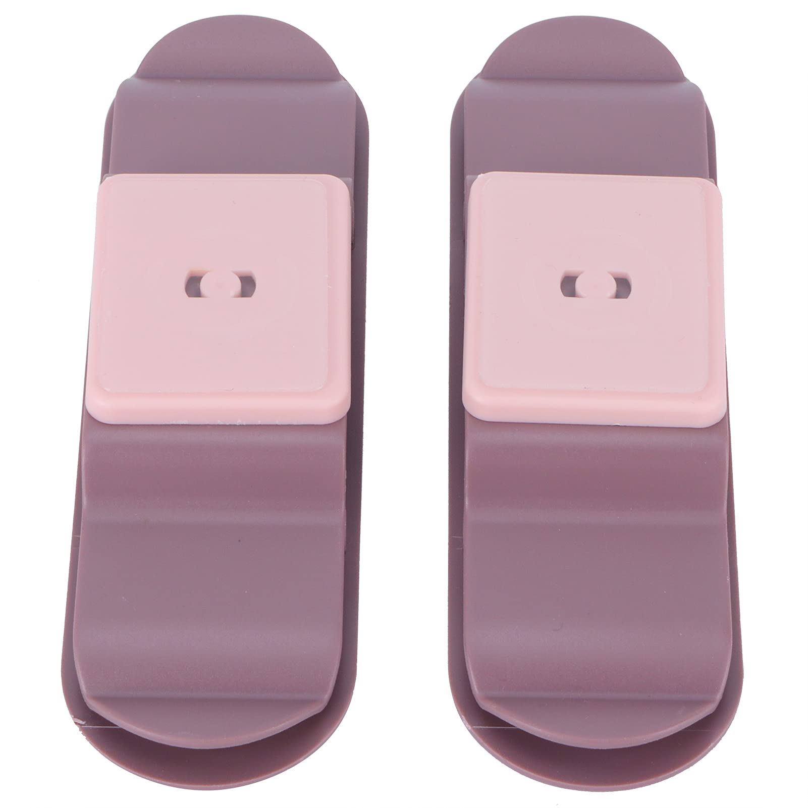 **Liyeehao Wall Socket Holder - 2Pcs Strong Adhesive Cable Organizer for Power Strips, Wires & Plugs - Perfect for Home, Office & School Use - Ideal for Desk, Kitchen & Workshop Wire Management**