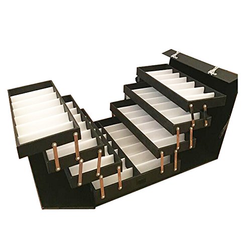 Foldable Sunglasses Organizer & Eyeglasses Storage Stand - Display Sunglasses, Jewelry, Watches - Perfect for Home, Office, Retail Store Display