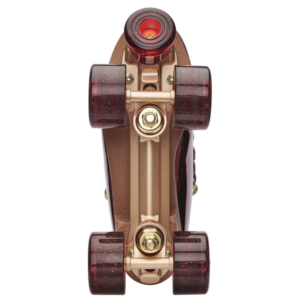 Impala Roller Skates for Women - Shiny Plum Quad Roller Skates with Lightweight Aluminum Frame & Comfortable Padding - Perfect for Outdoor Skating, Roller Rinks & Retro Fashion