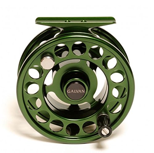 Premium Rush Light 5 Fly Fishing Reel in Green - Includes $20 Gift Card | Perfect for Freshwater & Saltwater Anglers, Stream & Lake Fishing Gear