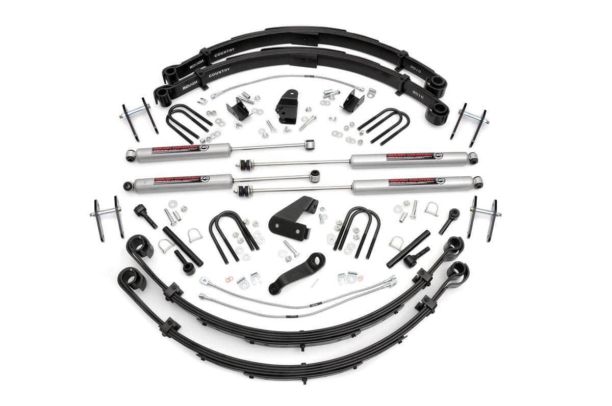 6 Inch Lift Kit for Jeep Wrangler YJ 4WD (1987-1995) with Power Steering | Heavy Duty Suspension Upgrade | Off-Road Adventure & Trail Riding