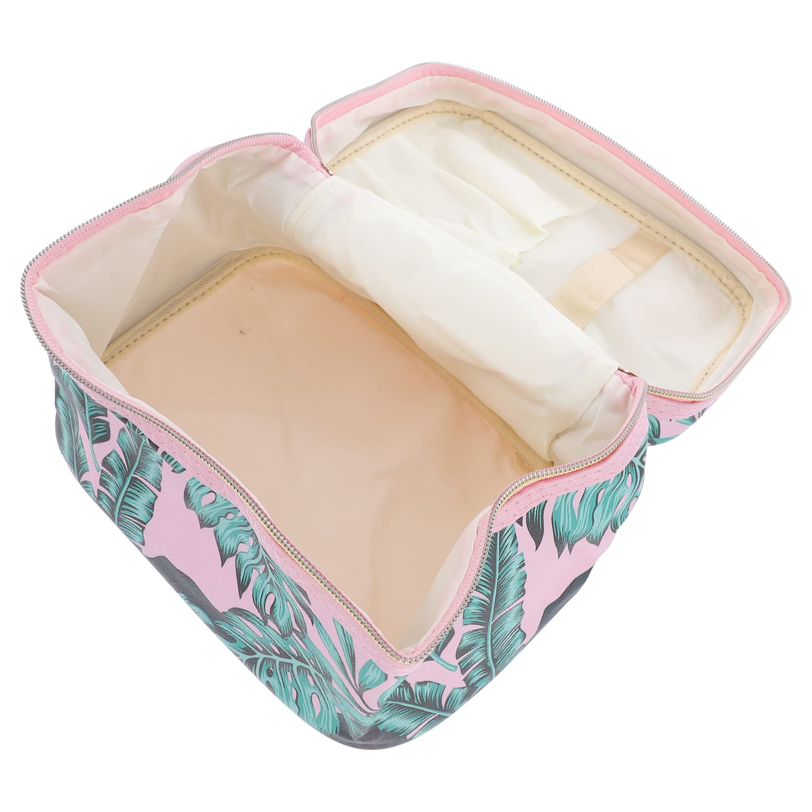 FRCOLOR Travel Toiletry Bag - Waterproof Makeup Organizer with Multiple Pockets, Large & Small Cosmetic Bags for Women | Perfect for Vacation, Gym, Business Trips & Daily Use | Portable Storage Case for Toiletries & Cosmetics