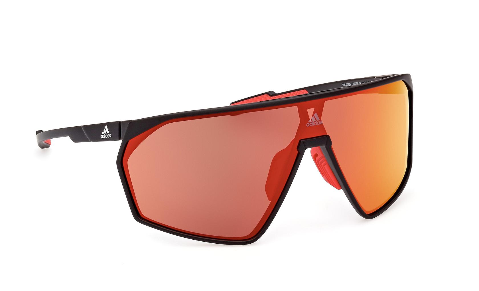 Adidas Sport Performance Shield SP0073 02L Running Sunglasses - UV Protection for Outdoor Sports & Active Lifestyle