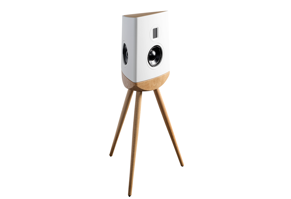 Lyngdorf Cue 100 High-End Bookshelf Speakers - Premium Audio Design for Home Theater & Music Listening