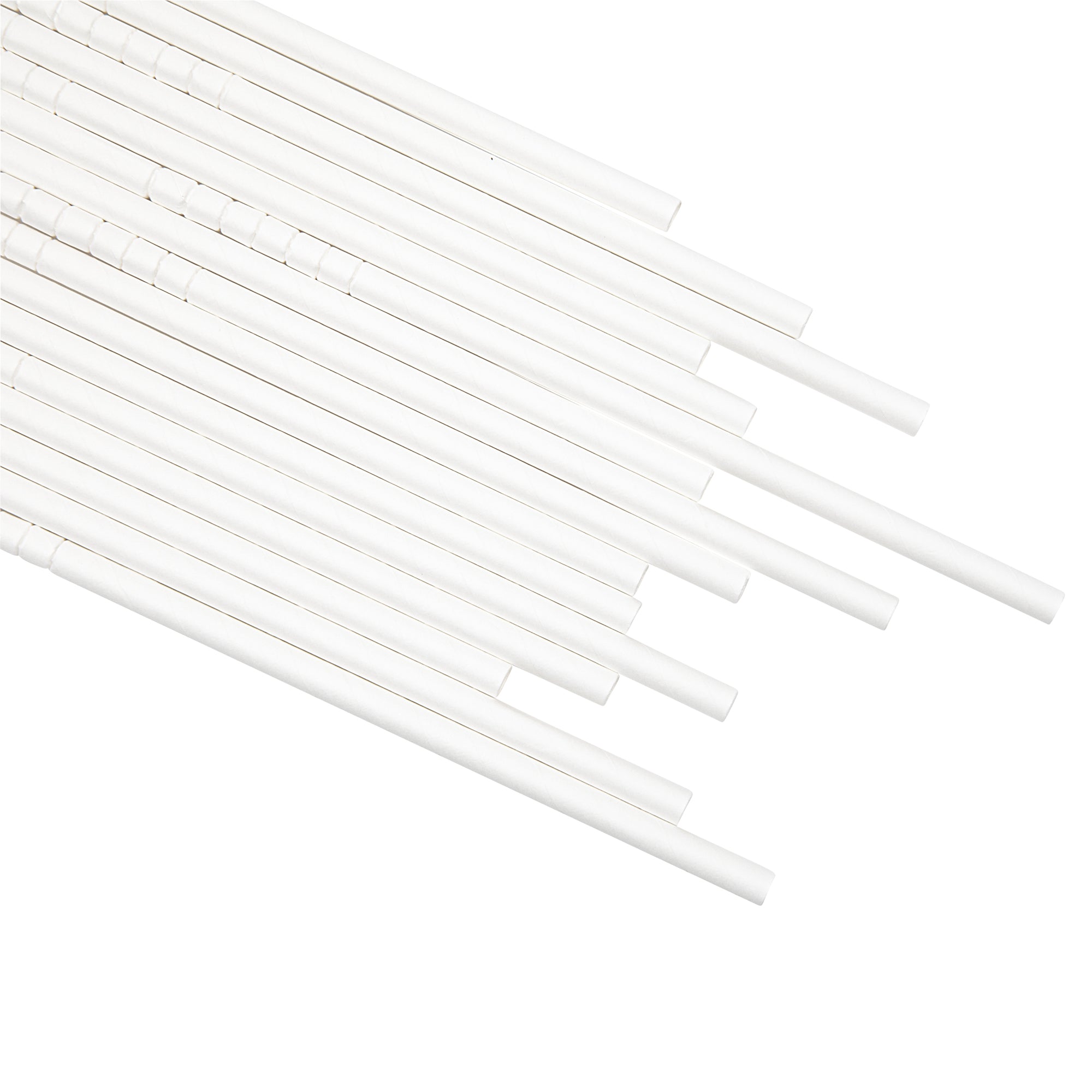Eco-Friendly Biodegradable White Paper Bendable Straws - 6mm x 7 3/4 Inches, 1000 Count Bulk Box | Perfect for Parties, Restaurants & Sustainable Living