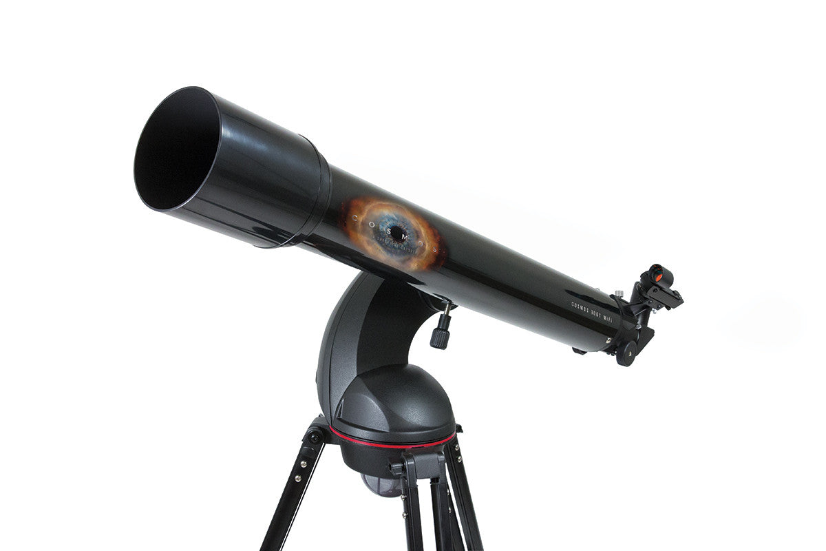 COSMOS 90GT WiFi Telescope for Astronomy - Portable Refractor Telescope with Smartphone Adapter, Perfect for Stargazing, Bird Watching & Outdoor Adventures